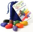 Opakowanie Kredki Crayon Rocks w aksamitnym woreczku 8 kolorów