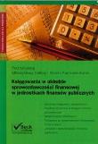 Księgowania w układzie sprawozdawczości finansowej w jednostkach finansów publicznych. Autor: Cellary Mieczysława, Kaczurak-Kozak Monika. Dadada.pl Okładka książki Księgowania w układzie sprawozdawczości finansowej w jednostkach finansów publicznych