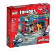 Okładka książki Lego Juniors Kryjówka Spider-Mana