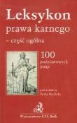 Leksykon prawa karnego część ogólna. Autor: Daniluk Paweł. Dadada.pl Okładka książki Leksykon prawa karnego część ogólna