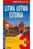 Okładka książki Litwa, Łotwa, Estonia. Przewodnik + atlas + mapa