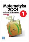 Matematyka GIM 1 2001 Podr. WSiP. Autor: 1118904 Anna Dubiecka, Dubiecka-Kruk Barbara. Dadada.pl Okładka książki Matematyka GIM 1 2001 Podr. WSiP