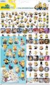Okładka książki Minionki. Naklejki mega pack