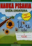 Nauka pisania Duża liniatura. Autor: Tonder Krzysztof. Dadada.pl Okładka książki Nauka pisania Duża liniatura