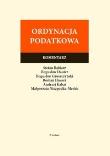 Ordynacja podatkowa. Komentarz. Autor: Babiarz Stefan, Dauter Bogusław, Gruszczyński Bogusław, Hauser Roman, Kabat Andrzej. Dadada.pl Okładka książki Ordynacja podatkowa. Komentarz