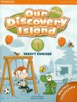 Our Discovery Island 1 WB wariant intens. PEARSON. Autor: Tessa Lachowski, Linette Ansel Erocak. Regina Raczyńska. Dadada.pl Okładka książki Our Discovery Island 1 WB wariant intens. PEARSON