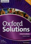 Oxford Solutions Intermediate Podręcznik. Autor: Tim Falla i Paul A. Davies, Sosnowska Danuta Joanna. Dadada.pl Okładka książki Oxford Solutions Intermediate Podręcznik