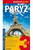 Paryż 3w1, przewodnik + atlas + mapa. Autor: Praca zbiorowa. Dadada.pl Okładka książki Paryż 3w1, przewodnik + atlas + mapa