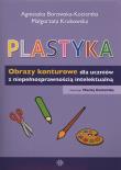 Plastyka Obrazy konturowe dla uczniów z niepełnosprawnością intelektualną. Autor: Agnieszka Borowska-Kociemba, Małgorzata Krukowska. Dadada.pl Okładka książki Plastyka Obrazy konturowe dla uczniów z niepełnosprawnością intelektualną