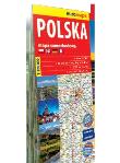 Okładka książki Polska mapa samochodowa 1:700 000 papier