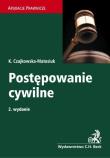 Postępowanie cywilne wyd. 2. Aplikacje prawnicze. Autor: Czajkowska-Matosiuk Katarzyna. Dadada.pl Okładka książki Postępowanie cywilne wyd. 2. Aplikacje prawnicze
