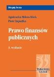 Okładka książki Prawo finansów publicznych