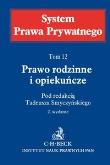 Okładka książki Prawo rodzinne i opiekuńcze t.12