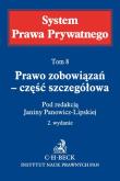 Prawo zobowiązań część szczegółowa tom 8. Autor: Panowicz-Lipska Janina. Dadada.pl Okładka książki Prawo zobowiązań część szczegółowa tom 8