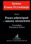 Okładka książki Prawo zobowiązań Umowy nienazwane tom 9