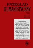 Opakowanie Przegląd Humanistyczny 6/2014