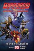 Strażnicy Galaktyki. Kosmiczni Avengers. . Autor: Brian Michael Bendis, Steve Mc Niven, Sara Pichelli. Dadada.pl Okładka książki Strażnicy Galaktyki. Kosmiczni Avengers.