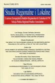 Opakowanie Studia Regionalne i Lokalne 2 2015