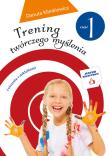 Trening twórczego myślenia Część 1. Autor: Danuta Klimkiewicz. Dadada.pl Okładka książki Trening twórczego myślenia Część 1