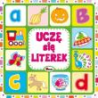 Uczę się literek. Autor: Maria Molenda. Dadada.pl Okładka książki Uczę się literek