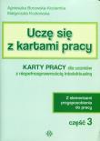 Uczę się z kartami pracy cz. 3 KP dla ucz. z niep.. Autor: Agnieszka Borowska-Kociemba, Małgorzata Krukowska. Dadada.pl Okładka książki Uczę się z kartami pracy cz. 3 KP dla ucz. z niep.