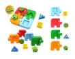 Układanka drewniana Dopasuj kształty. Wydawca: Playme. Dadada.pl Opakowanie Układanka drewniana Dopasuj kształty