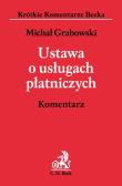 Okładka książki Ustawa o usługach płatniczych Komentarz