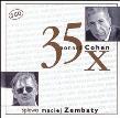 Okładka książki 35 X  Leonard Cohen