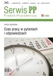 Opakowanie Czas pracy w pytaniach i odpowiedziach