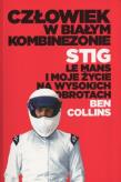 Człowiek w białym kombinezonie. Autor: Collins Ben. Dadada.pl Okładka książki Człowiek w białym kombinezonie