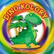 Dino kolory Kolorowanka. Autor:   Praca zbiorowa. Dadada.pl Okładka książki Dino kolory Kolorowanka