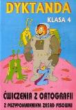 Dyktanda SP kl.4. Autor: Robert Zaręba. Dadada.pl Okładka książki Dyktanda SP kl.4