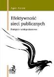 Efektywność sieci publicznych.. Autor: Austen Agata. Dadada.pl Okładka książki Efektywność sieci publicznych.