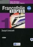 Francofolie express 1 Zeszyt ćwiczeń. Autor: Supryn-Klepcarz Magdalena, Rgine Boutgege. Dadada.pl Okładka książki Francofolie express 1 Zeszyt ćwiczeń
