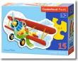 Okładka książki Funny Plane Puzzle 15 elementów