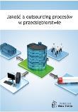Okładka książki Jakość a outsourcing procesów w przedsiębiorstwie