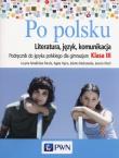 Język polski GIM KL 3 Podręcznik Po polsku (2015). Autor: Malczewska Jolanta, Adrabińska-Pacuła Lucyna. Dadada.pl Okładka książki Język polski GIM KL 3 Podręcznik Po polsku (2015)
