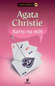 Karty na stół. Autor: Agatha Christie. Dadada.pl Okładka książki Karty na stół