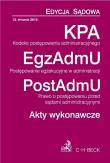 Kodeks postępowania administracyjnego Postępowanie egzekucyjne w administracji Prawo o postępowaniu przed sądami administracyjnymi Akty wykonawcze. Wydawca: C.H. Beck. Dadada.pl Opakowanie Kodeks postępowania administracyjnego Postępowanie egzekucyjne w administracji Prawo o postępowaniu przed sądami administracyjnymi Akty wykonawcze