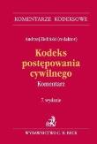 Kodeks postępowania cywilnego Komentarz. Autor: Dzieliński Andrzej. Dadada.pl Okładka książki Kodeks postępowania cywilnego Komentarz