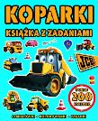 Okładka książki Koparki książka z zadaniami