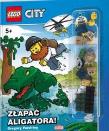 Okładka książki LEGO City. Złapać aligatora