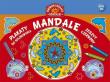 Okładka książki Mandale. Plakaty do kolorowania. Zeszyt czerwony