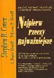 Okładka książki Najpierw rzeczy najważniejsze 
