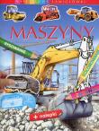 Naklejkowe łamigłówki. Maszyny. Autor: Beaumont Emilie. Dadada.pl Okładka książki Naklejkowe łamigłówki. Maszyny