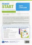 Pewny start Karty z emocjami. Autor: Aneta Pliwka, Katarzyna Radzka, Barbara Szostak. Dadada.pl Okładka książki Pewny start Karty z emocjami