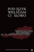 Okładka książki Pod język wkładam ci słowo