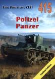 Polizei Panzer. Tank Power vol. CLVI 415. Autor: Janusz Ledwoch. Dadada.pl Okładka książki Polizei Panzer. Tank Power vol. CLVI 415
