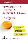 Okładka książki Powszechna historia państwa i prawa w pigułce