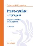 Prawo cywilne część ogólna. Autor: Olejniczak Adam. Dadada.pl Okładka książki Prawo cywilne część ogólna